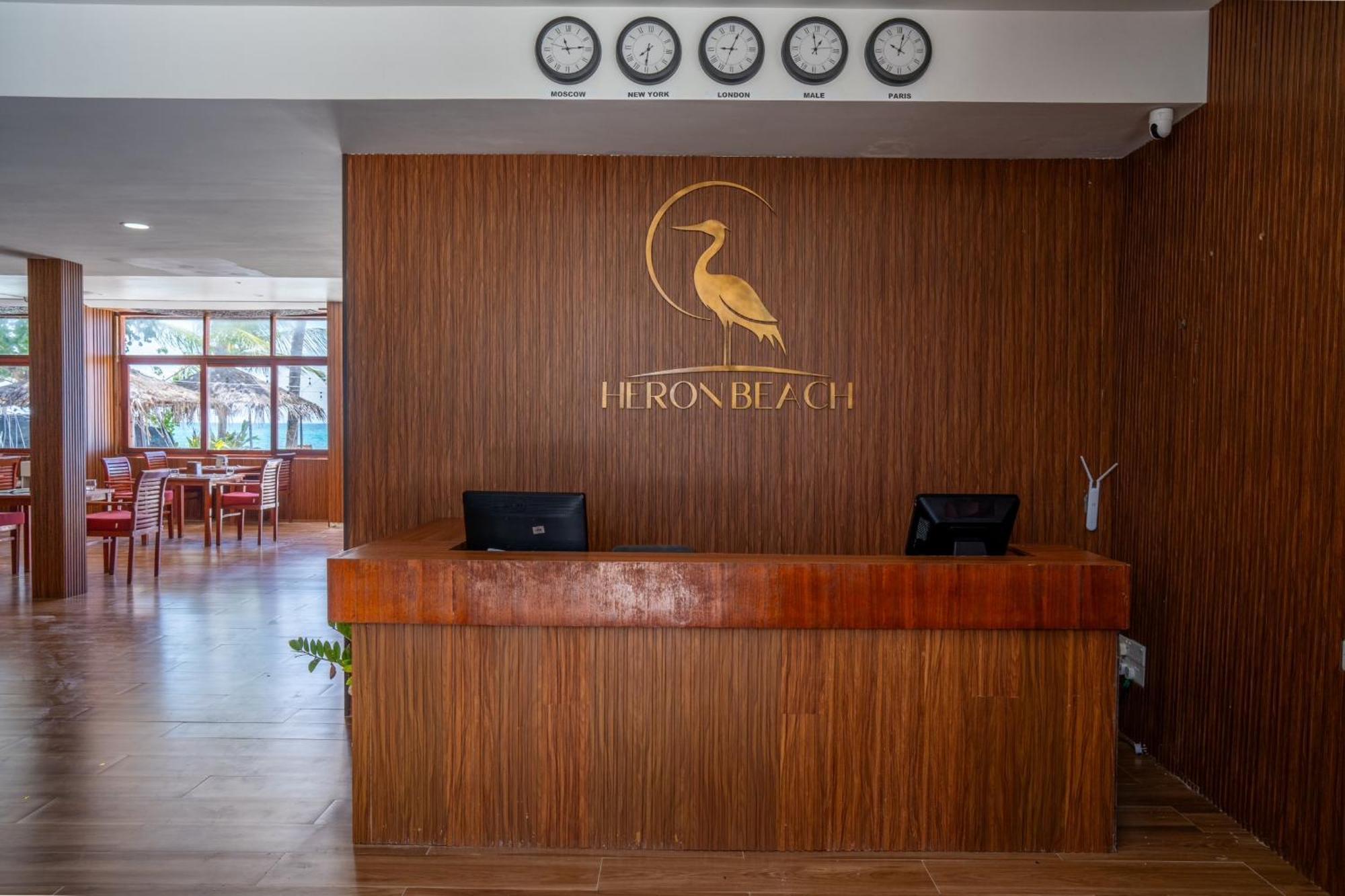 Heron Beach Hotel - The Best Maldivian Getaway In Dhiffushi,Maldives Eksteriør billede